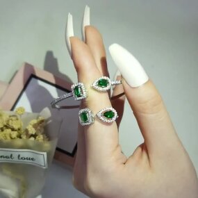 Bracelet - Manufacturer Iced Out 5A CZ Gold Silver Plated Cuff Unisex