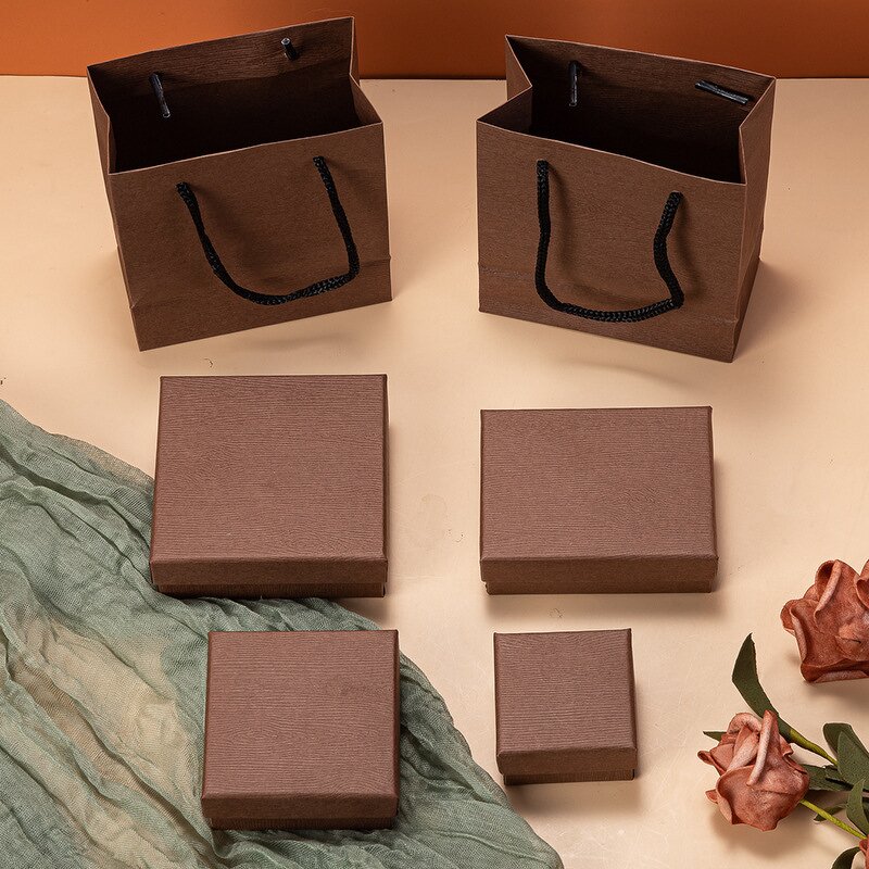 Jewelry Box - Manufacturer Black Custom Foil Paperboard Watch Storage