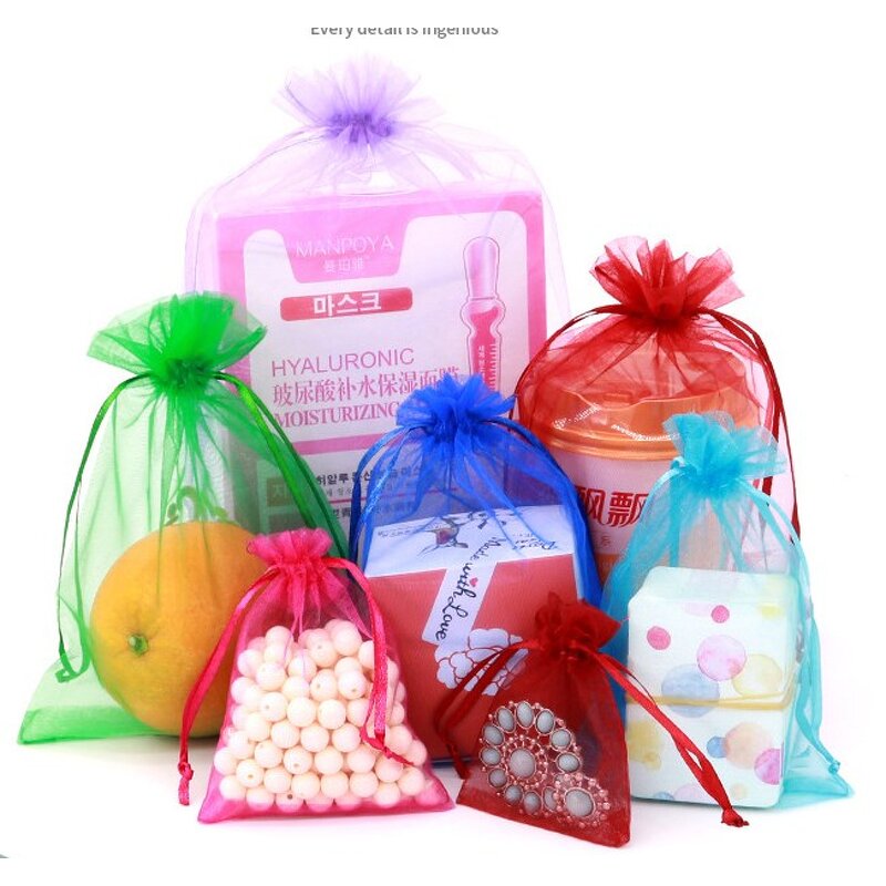 Organza Bag - Manufacturer 5x7-30x40CM Customized Mixed Colors Gift