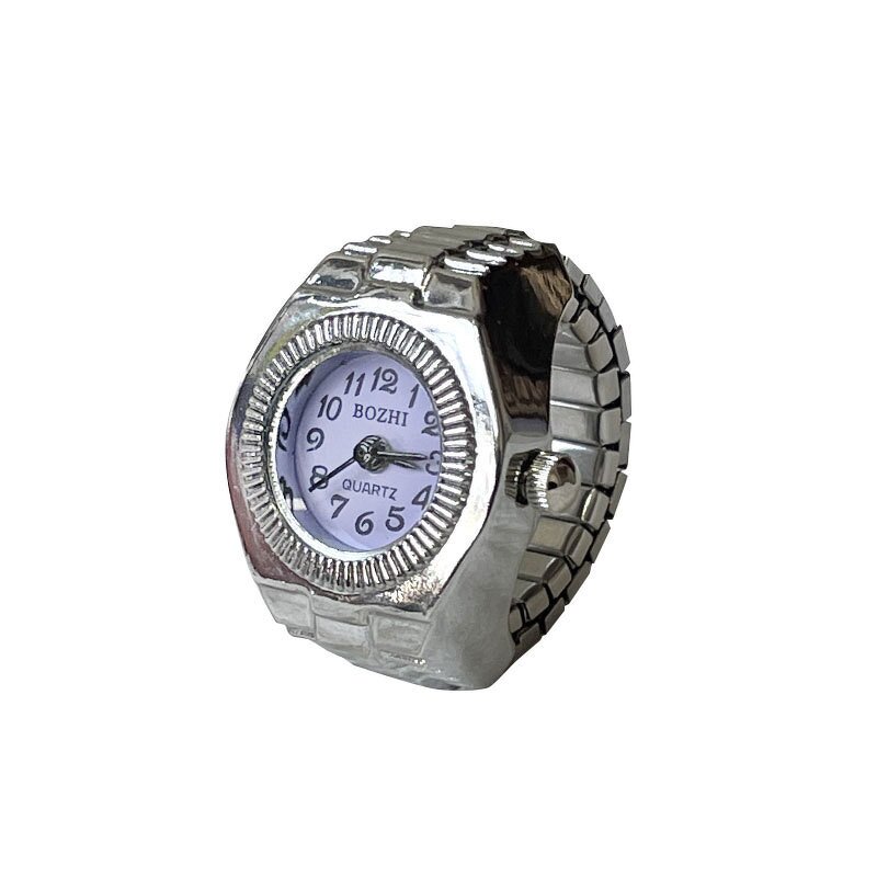Ring Watch - Manufacturer 2023 Quartz Movement Adjustable Unisex Finger