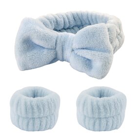 Wristband - Manufacturer Flannel Skincare Spa Makeup Facial Washband Set