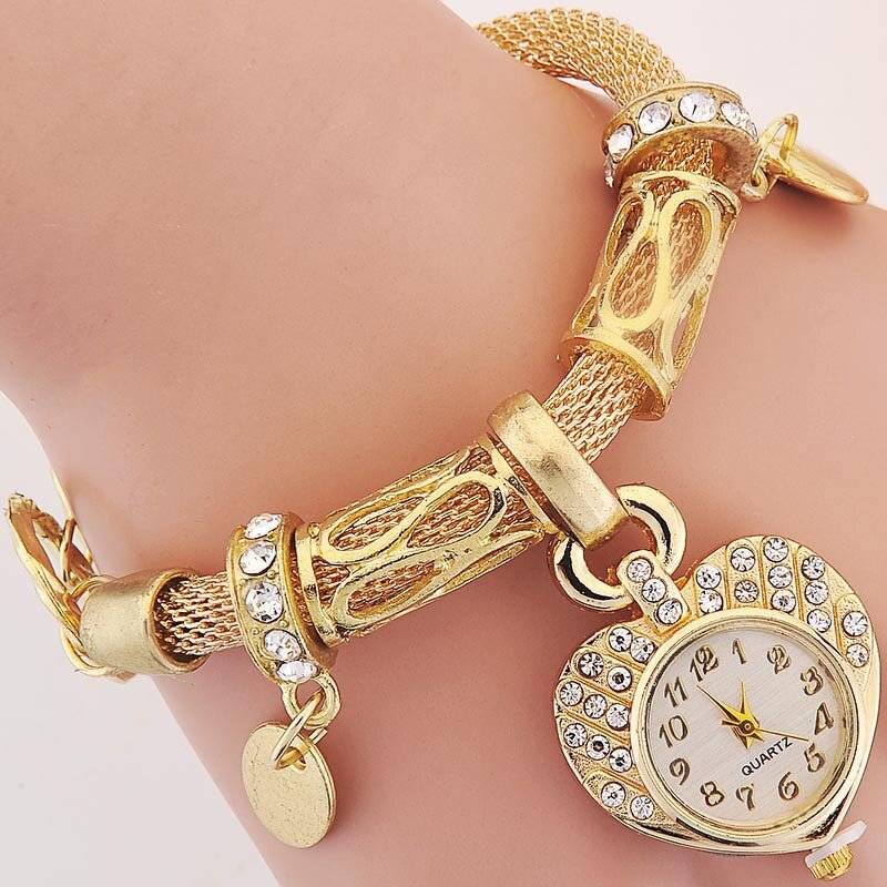 Watch - Manufacturer 2023 Heart Shaped Quartz Bracelet for Women