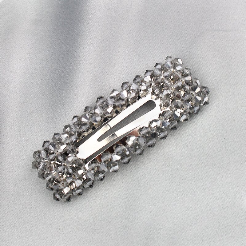 Hair Clips - Manufacturer Multi Color ABS Crystal Stainless Steel Women