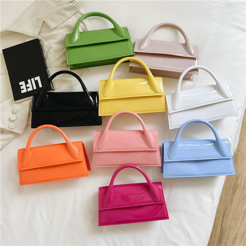 Handbag - Manufacturer 2024 PVC Candy Color Jelly Portable Shoulder