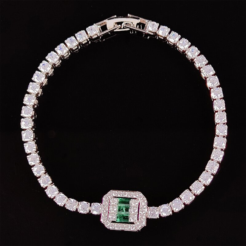 Bracelet - Manufacturer Luxury Classic Multi-color Tennis Bangle Fashion