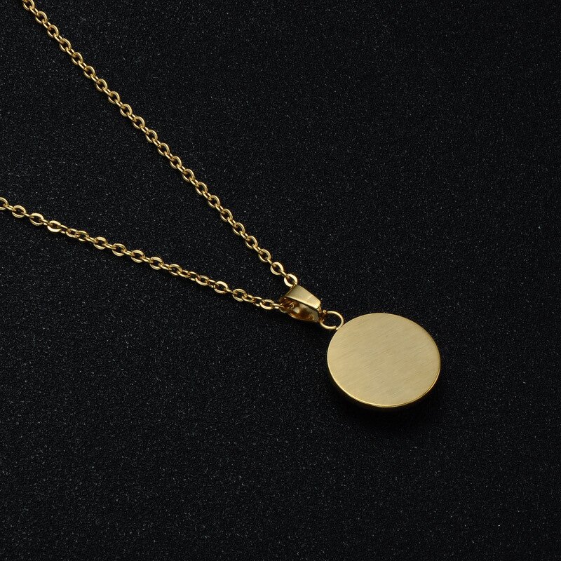 Necklace - Manufacturer Turkish Blue Eye Gold Stainless Steel Rhinestone Evil