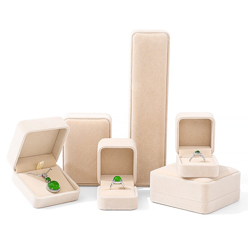 Jewelry Box - Manufacturer Wholesale Velvet Red Black Custom Logo Gift