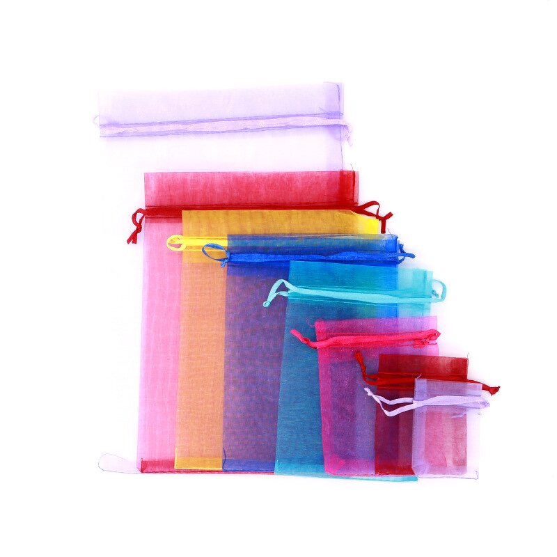 Organza Bag - Manufacturer 5x7-30x40CM Customized Mixed Colors Gift