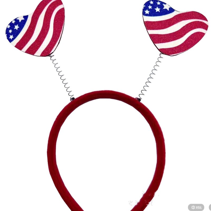 Headband - Manufacturer National Flag Oversize Bow Fabric Party Decoration