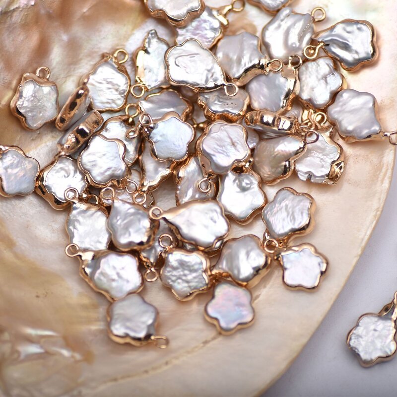 Pearl Connectors - Manufacturer Natural Freshwater Baroque Jewelry Making