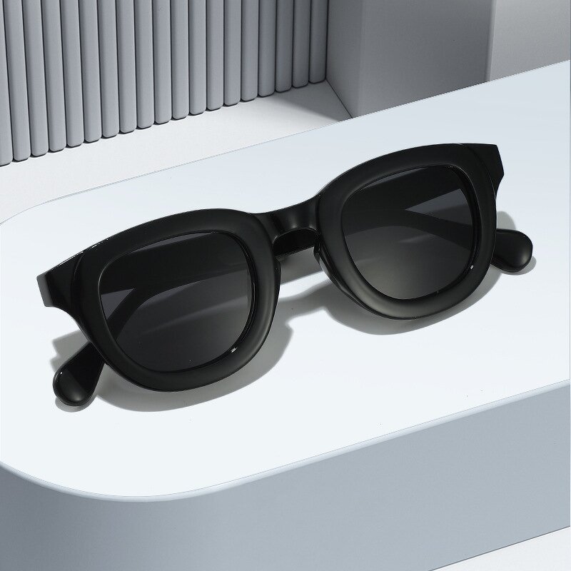 Sunglasses - Manufacturer Oval Thick Frame Retro Fashion Unisex