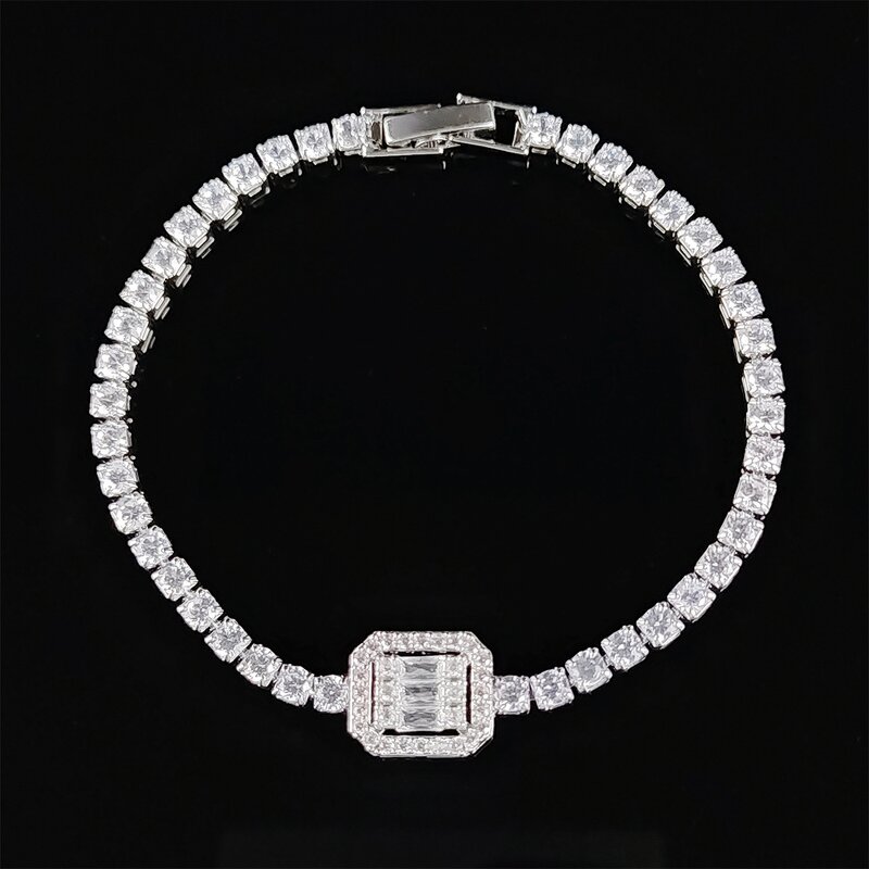 Bracelet - Manufacturer Luxury Classic Multi-color Tennis Bangle Fashion