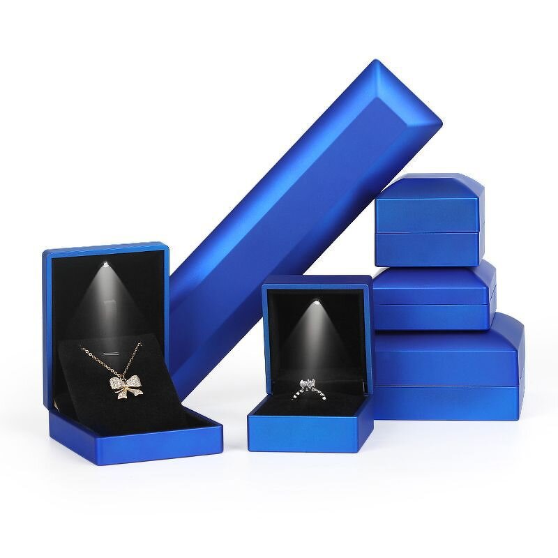 Jewelry Box - Manufacturer LED Light Square Custom Logo Gift Packaging