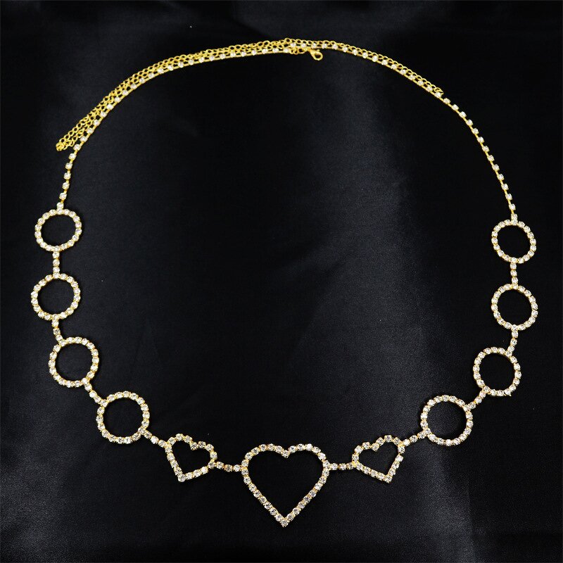 Body Chain - Manufacturer Bling Rhinestone Tassel Belly Waist Bikini