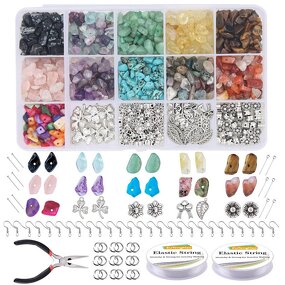 Beads Kit - Manufacturer Irregular Chips Natural Gemstone DIY Jewelry