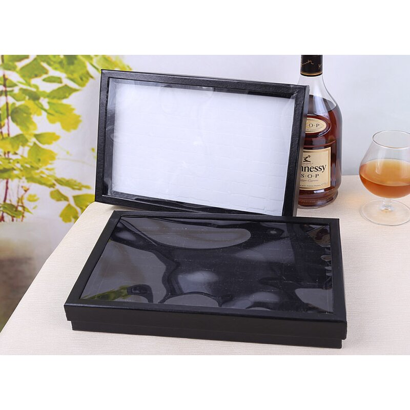 Ring Display - Manufacturer 100pcs Lid Tray Organizer Jewelry Storage