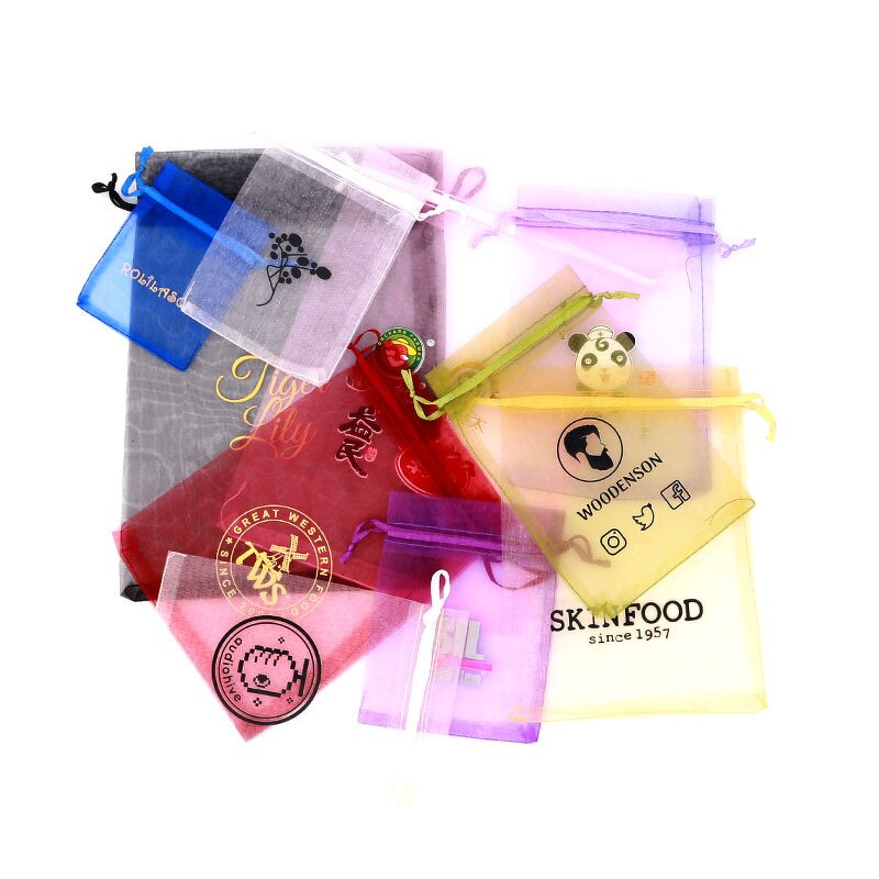 Organza Bag - Manufacturer 5x7-20x30CM Mixed Colors Gift Pouch Wholesale