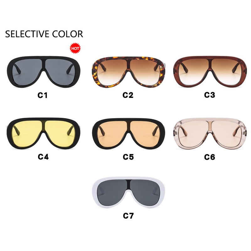 Sunglasses - Manufacturer Large Frame Windproof Mask One Piece Black