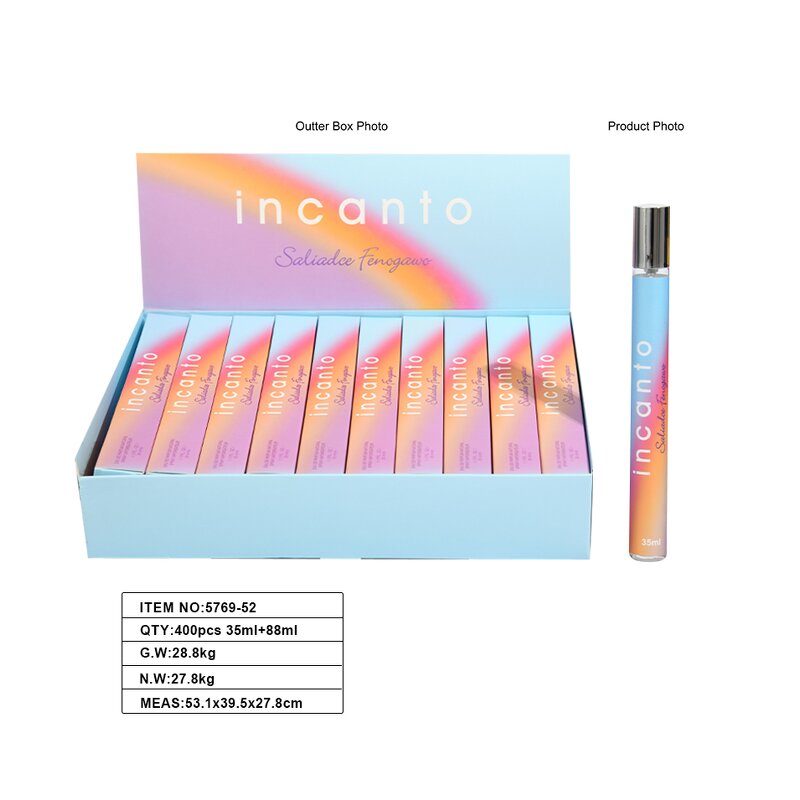 Perfume Set - Manufacturer 35mL*20 Pocket Tube Mini Floral Designer Wholesale