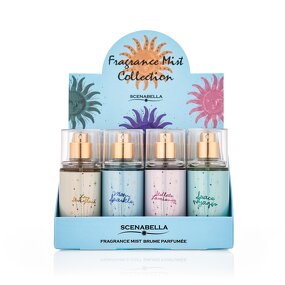 Body Mist Set - Manufacturer 88mL*12 Mini Floral Fragrance Collection for Women