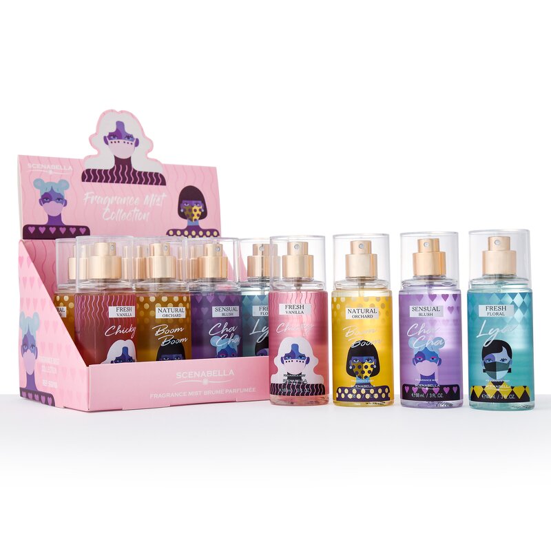 Body Mist - Manufacturer Wholesale 88mL Natural Deodorant Fine Fragrance for Women