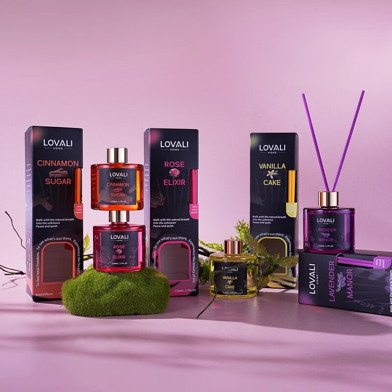 Reed Diffuser - Manufacturer 50mL New OEM/ODM Fireless Home Fragrance Set