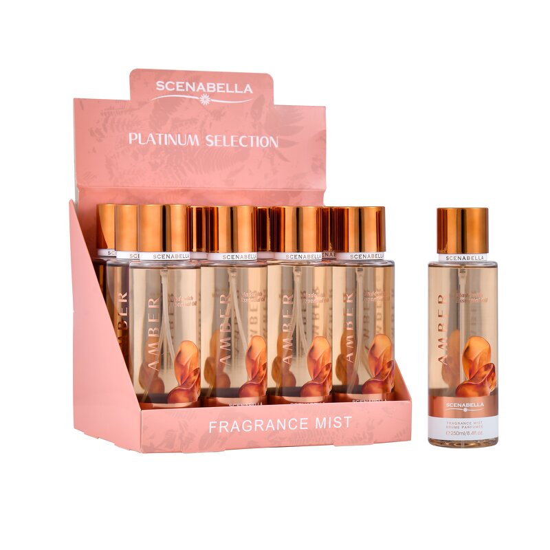 Body Mist - Manufacturer 250mL Christmas Amber Private Label Fragrance Body Spray