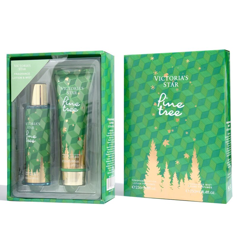 Gift Set - Manufacturer Victoria's Star Glitter Spray + Lotion Perfume SG0070