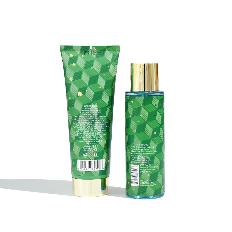 Gift Set - Manufacturer Victoria's Star Glitter Spray + Lotion Perfume SG0070