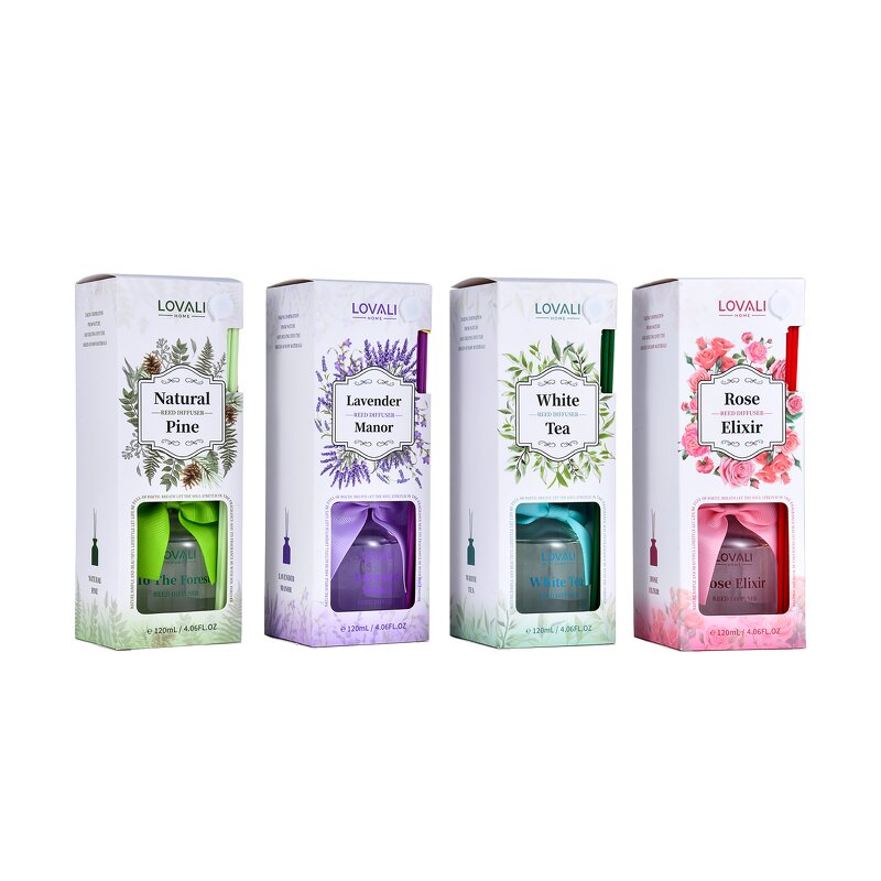 Reed Diffuser - Manufacturer 120mL New Custom Private Label Fireless Home Fragrance