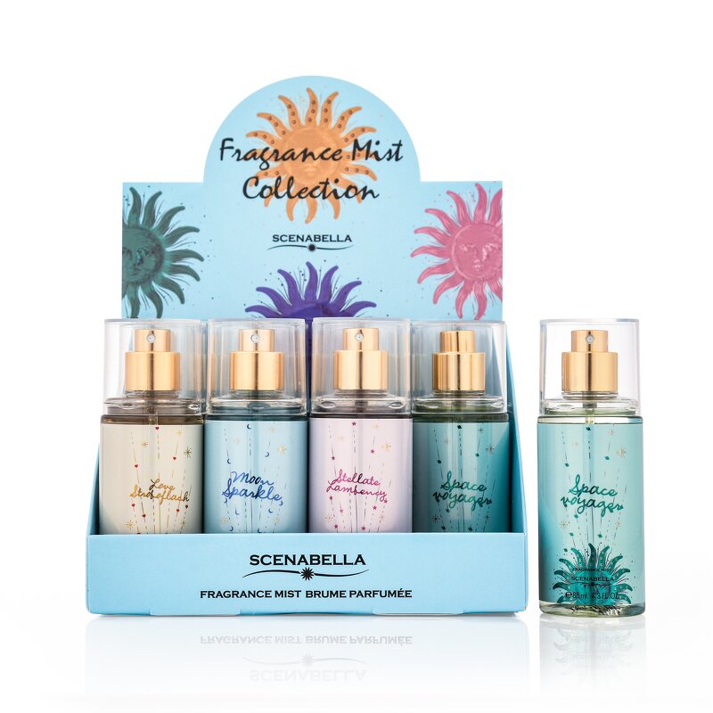 Body Mist Set - Manufacturer 88mL*12 Mini Floral Fragrance Collection for Women