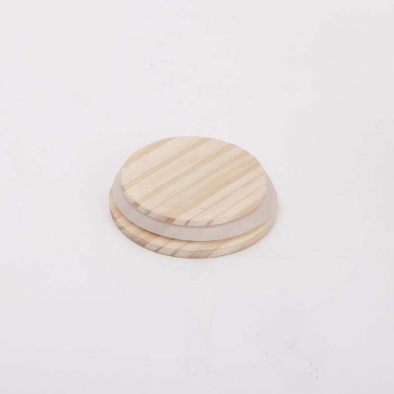 Candle - Manufacturer 120g Custom Wood Lid Glass Jar Smokeless Scented Candle