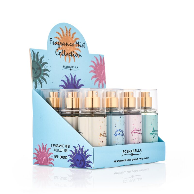 Body Mist Set - Manufacturer 88mL*12 Mini Floral Fragrance Collection for Women