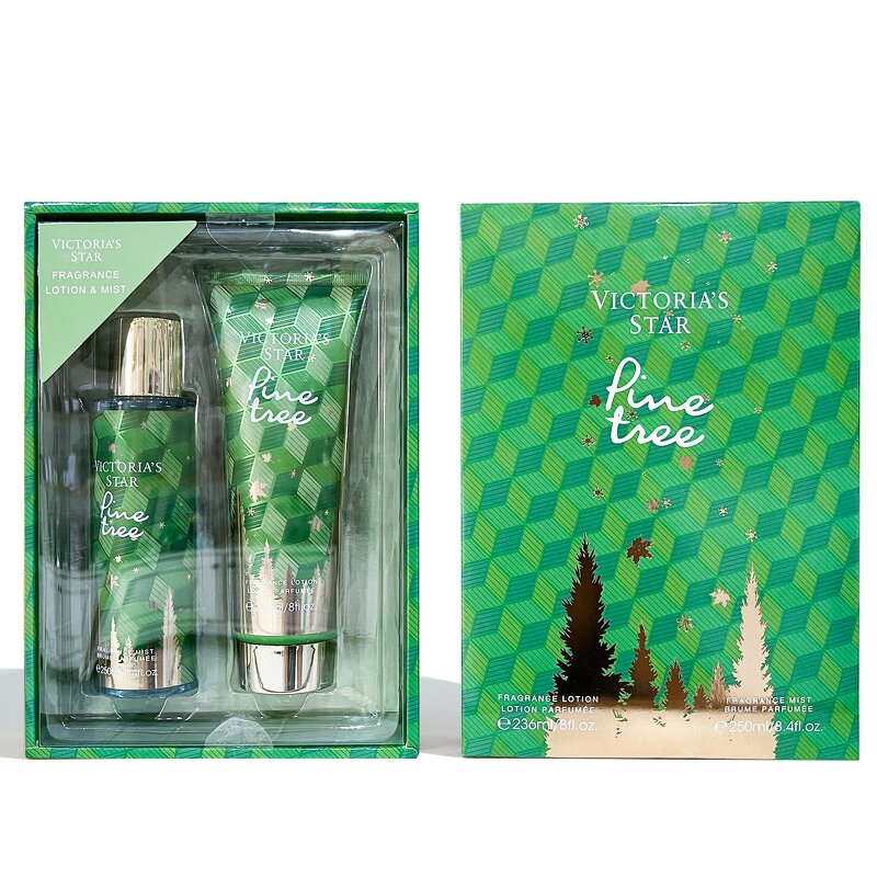 Gift Set - Manufacturer Victoria's Star Glitter Spray + Lotion Perfume SG0070