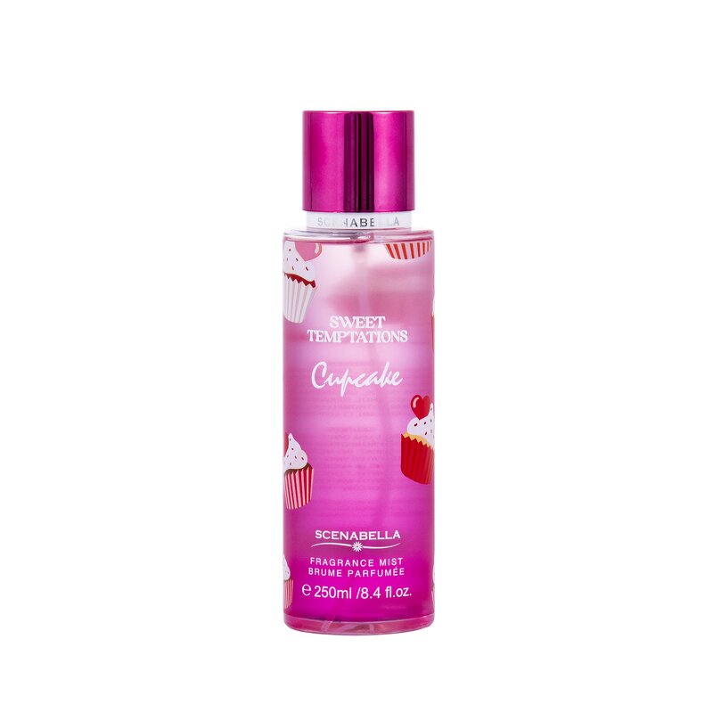 Body Mist - Manufacturer 250mL Sweet Temptation OEM Long Lasting Body Splash