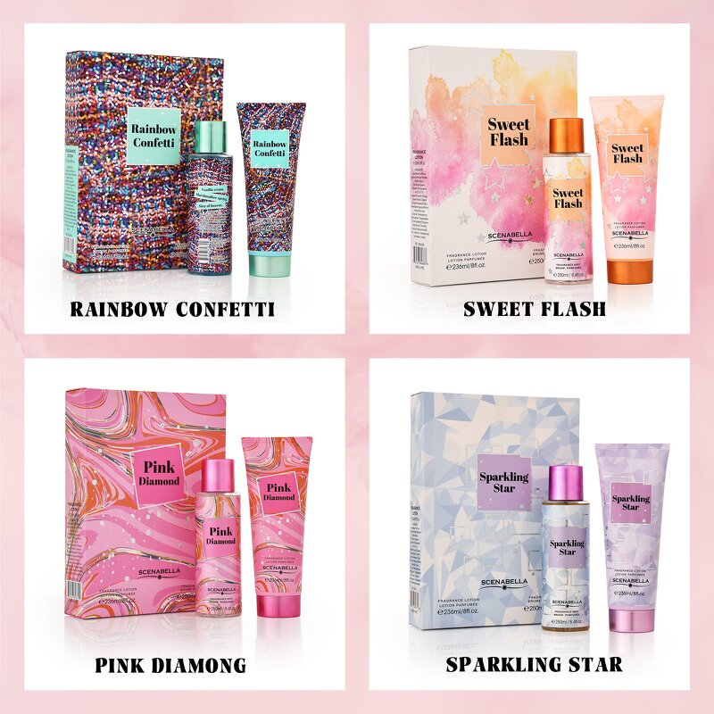 Gift Set - Manufacturer 236mL Lotion +250mL Mist Long Lasting Bath Set Women