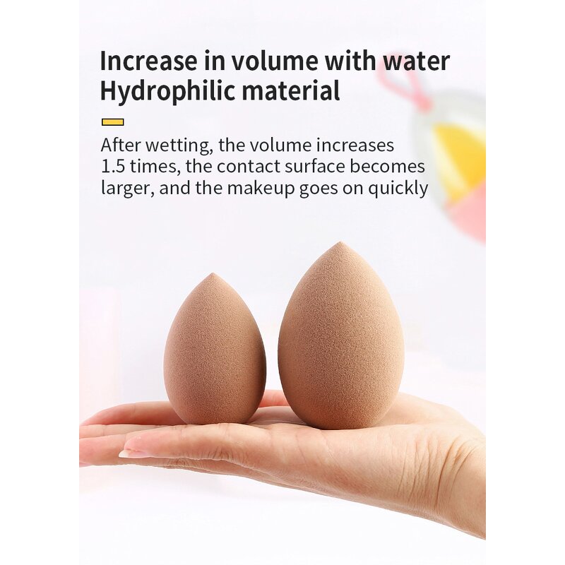 Makeup Removal Sponge - Latex Free Multi Color & Shapes Blender