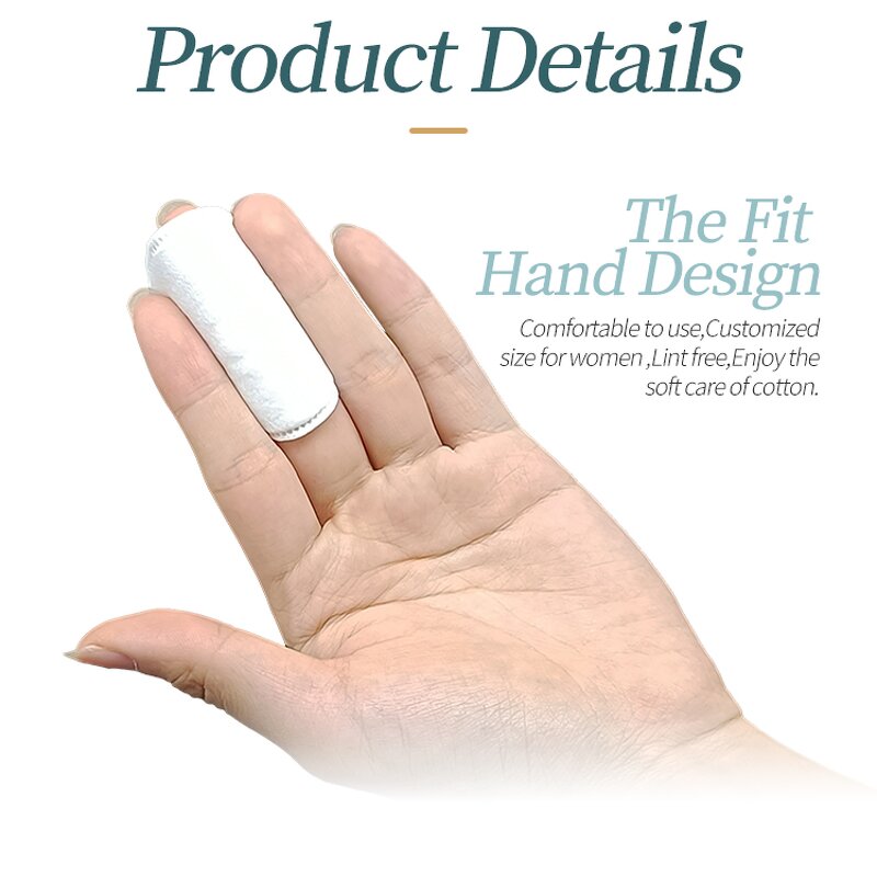 Cotton Pads 100Pcs - Eco Friendly Round Lint Free Hypoallergenic