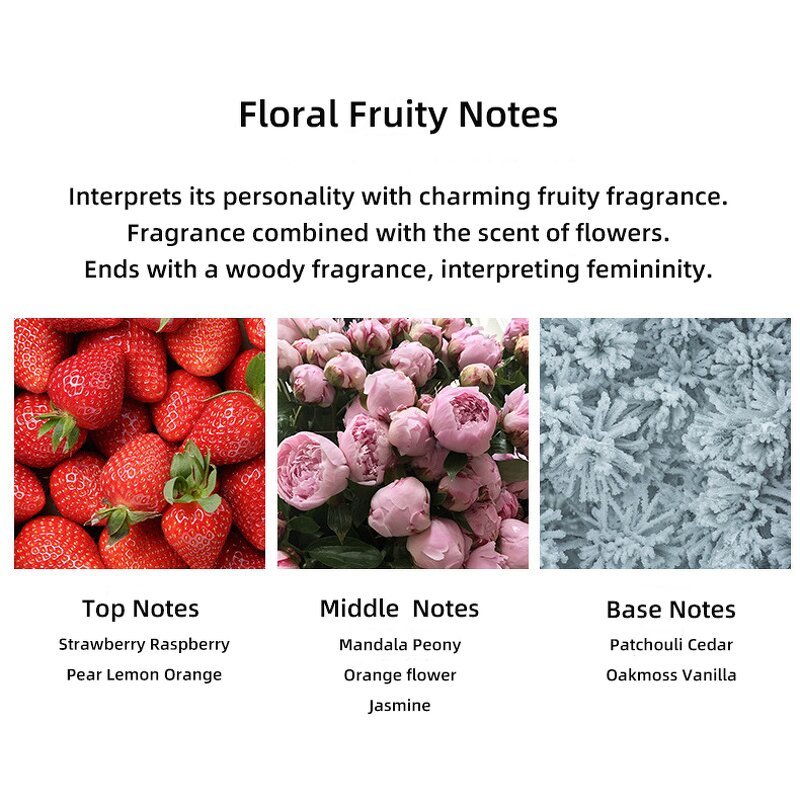 Women's Perfume Oil Spray - Eau De Parfum Original Long Lasting