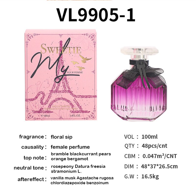 Women's Eau De Toilette Spray - Paris Fragrance Long Lasting