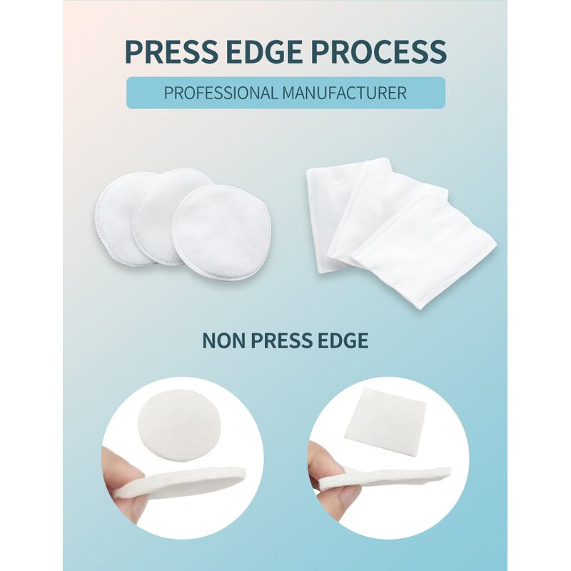 Cotton Pads Manufacturer - Disposable Round Facial Makeup Remover