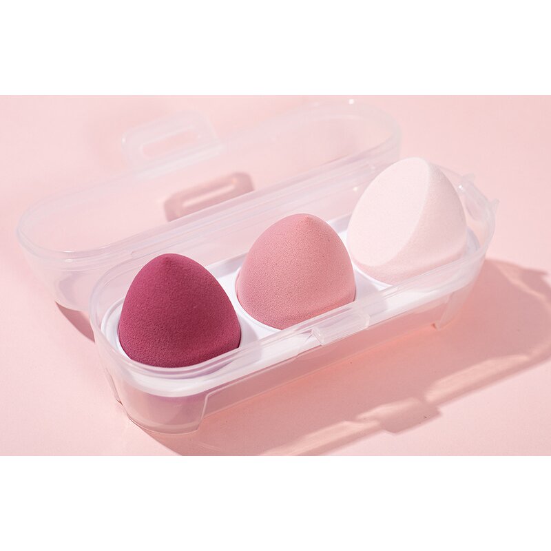Makeup Sponge Set 4 Pcs - Ultra Soft Eco for Cream Powder Liquid