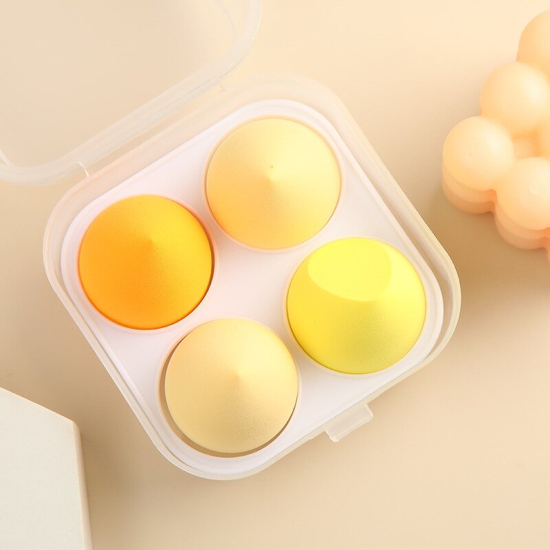Makeup Sponge Set 4 Pcs - Ultra Soft Eco for Cream Powder Liquid