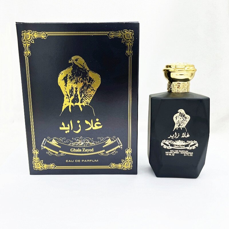 Perfume - Manufacturer 50/100mL Black Dubai Glass Bottle Long-lasting Arab Men