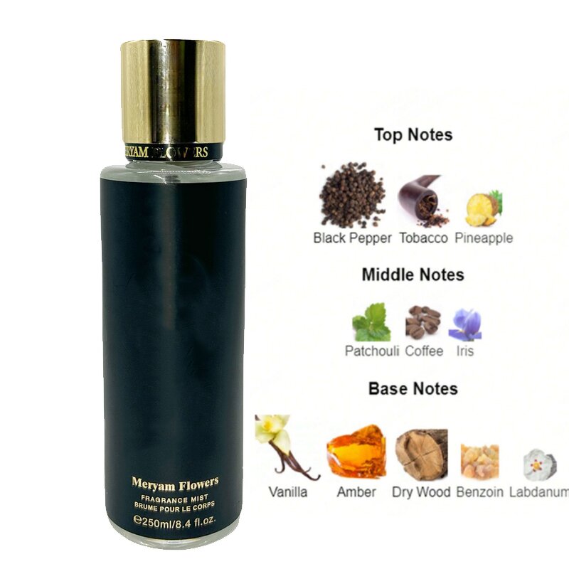 Body Spray - Manufacturer 250mL Arabic Floral Long-lasting Wholesale Women's Perfume
