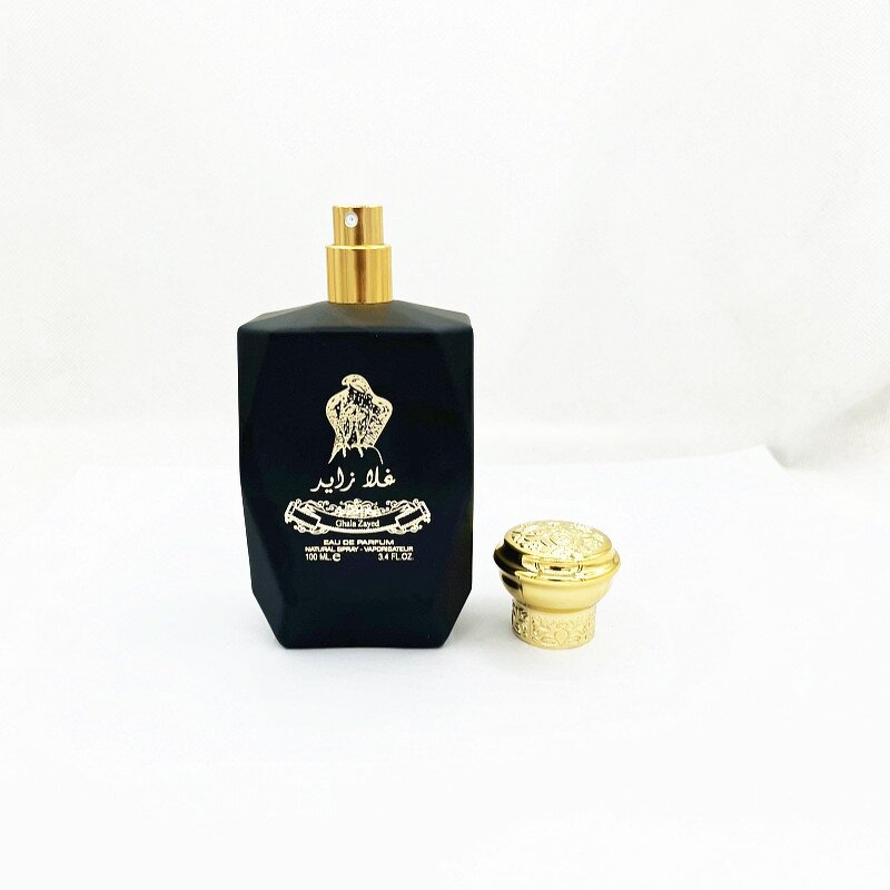 Perfume - Manufacturer 50/100mL Black Dubai Glass Bottle Long-lasting Arab Men