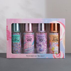 Perfume Set - Manufacturer Floral Fruity Body Spray Long-lasting Women's Gift