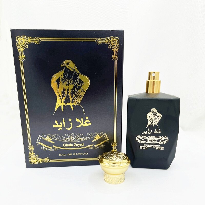 Perfume - Manufacturer 50/100mL Black Dubai Glass Bottle Long-lasting Arab Men