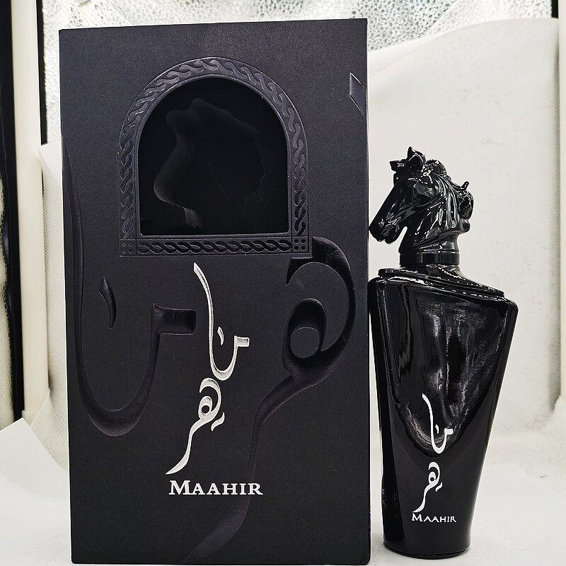Perfume - Manufacturer 100mL Black Horse Head Dubai Long-lasting Men's Perfume