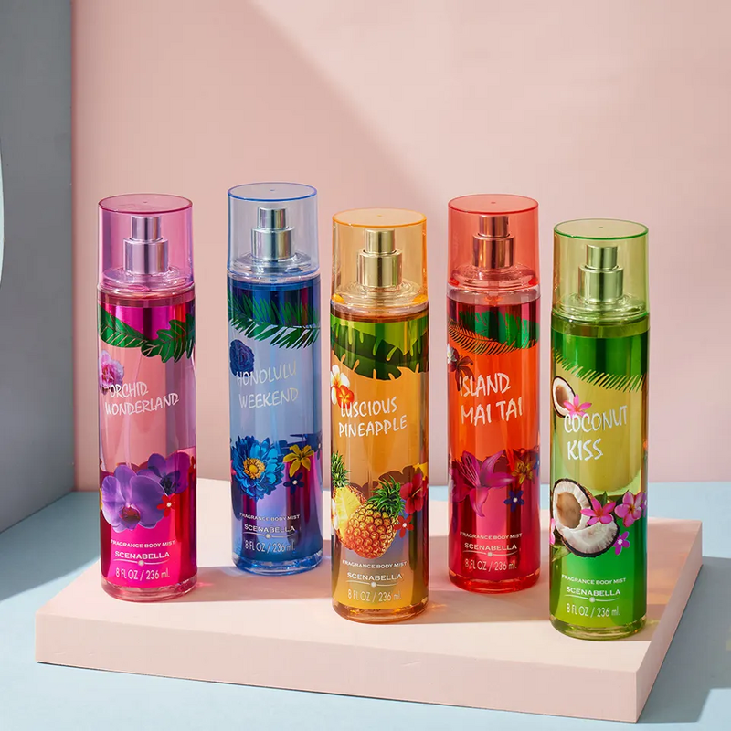 Body Spray - Manufacturer 236mL 5 Scents Deodorant Custom Logo Packaging Women